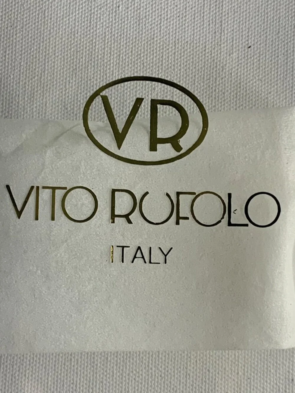 VITO RUFOLO 100% Silk Tie for Men Made in Italy 56